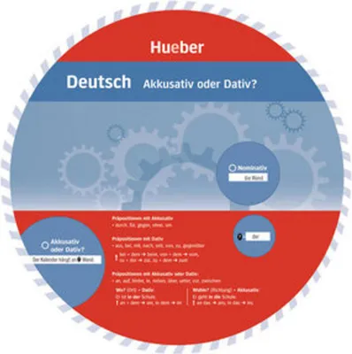 Produktbild von Wheel. Deutsch Akkusativ oder Dativ? Sprachdrehscheibe