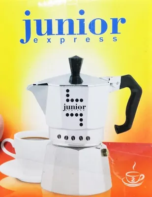 Produktbild von Junior Espressokanne, Aluminium, Silber, 2 Tassen, Espressokocher