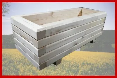 Produktbild von Blumenkasten 140x40x36cm unbehandelt M3