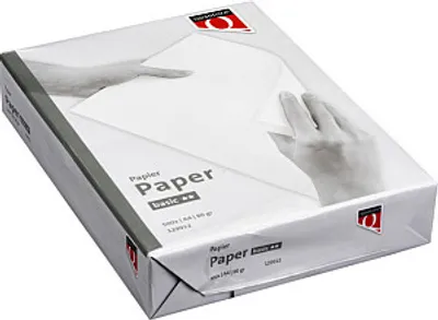 Produktbild von Kopierpapier Quantore Basic A4 80GR White 500 Blatt | 5 Stücke