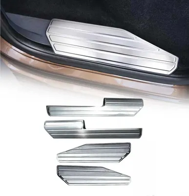 Produktbild von Einstiegsleisten Türschutzleisten für VW Amarok 2010-2025 Edelstahl 4tlg