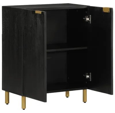 Produktbild von vidaXL Sideboard Schwarz 60x33x75 cm Holzwerkstoff