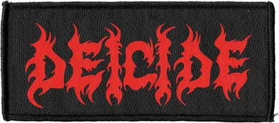 Produktbild von Deicide - Logo-Patch PH4456 (Einheitsgröße) (Schwarz)