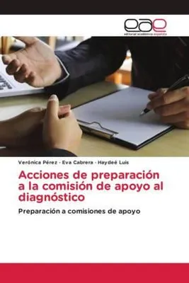 Produktbild von Acciones de preparación a la comisión de apoyo al diagnóstico