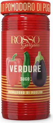 Produktbild von Tomatensauce mit Gemüse Sugo alle Verdure 290g - Rosso Gargano
