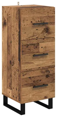 Immagine prodotto di vidaXL Credenza in legno recuperato 34,5 x 34 x 90 cm Materiale a base di legno