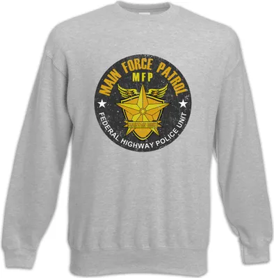 Produktbild von Urban Backwoods Main Force Patrol, Sweatshirt, Farbe: Hellgrau, Größe: S