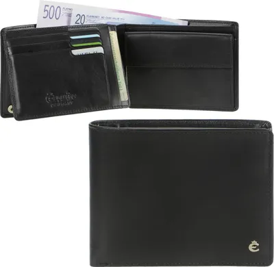 Zdjęcie produktu dla Esquire portfel męski HARRY czarny portmonetka 12KF ochrona RFID 2282-49