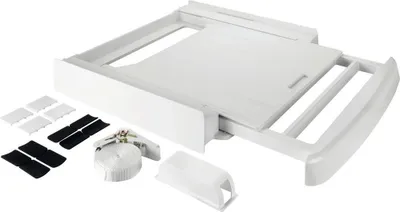 Immagine prodotto di Wpro SKP101 Accessori per lavatrice/ telaio di collegamento con ripiano e stendibiancheria