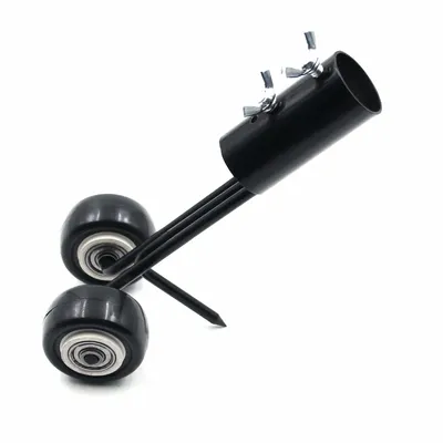 Produktbild von Unkrautstecher mit Rädern,höhenverstellbares Werkzeug für Gartenfugen, Terrasse & Einfahrt, leicht & tragbar
