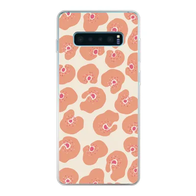 Produktbild von MuchoWow® Handyhülle Schutzhülle Hülle für Samsung Galaxy S10 Lite Blume - Muster - Abstrakt Silikon Softcase Handy Hülle - Schutz
