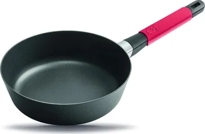 Zdjęcie produktu dla Gastrolux Squalit szkło ceramiczne Hochrandpfanne - 24cm - Rot 30224R