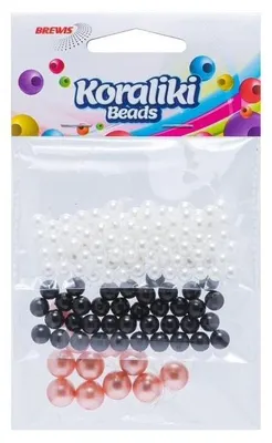 Obrázek produktu pro Korálky na navlékání, 3 barvy, 12 g – Brewis
