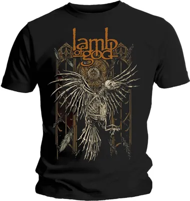 Produktbild von Lamb Of God - T-Shirt für Herren/Damen Uni RO2005 (XXL) (Schwarz)