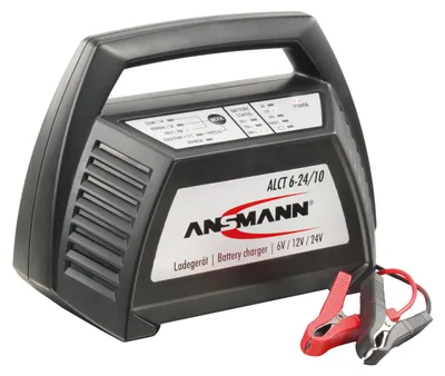 Immagine prodotto di ANSMANN 1001-0014 ANSMANN Caricabatterie per auto, 6 / 12 e 24 volt