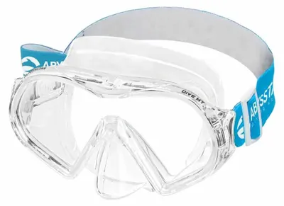Image de Masque transparent Abysstar, modèle Tauchmaske. Transparent. Taille unique