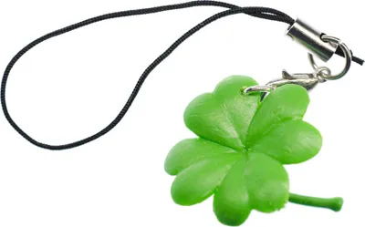 Produktbild von Kleeblatt Handyanhänger Miniblings Handyschmuck Klee Blatt Glück Glücksbringer