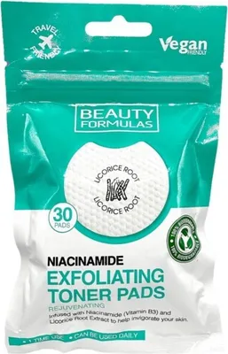 Produktbild von Beauty Formulas Exfoliating Toner Pads