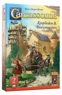Zdjęcie produktu dla 999 Games 999 Games Carcassonne Merchants Builders Rozszerzenie