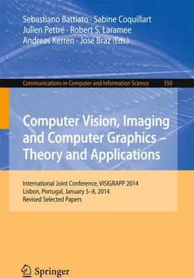 Produktbild von Computer Vision, Imaging and Computer Graphics - Theory and Applications