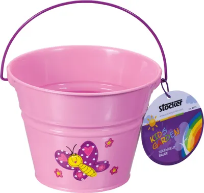 Obrázek produktu pro STOCKER Dětský kovový kyblík, růžová