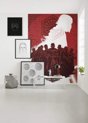 Obrázok produktu pre Komar netkaná tapeta "Star Wars Supreme Leader" - rozmery: 200 x 280 cm (šírka x výška), 4 panely