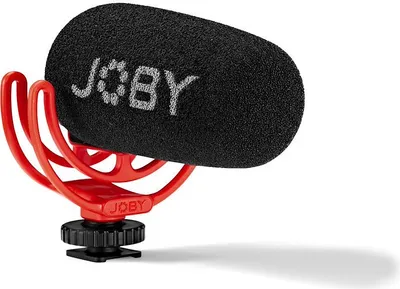 Obrázek produktu pro Joby JB01675-BWW Mikrofon pro digitální fotoaparáty černý, červený