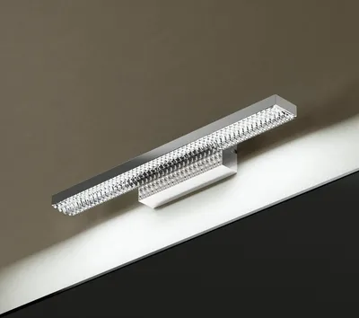 Produktbild von Mai & Mai Spiegelleuchte 40cm LED Badlampe | Spiegellampe, 6000K Badezimmer Lampe | LED Wandleuchte Chrom 9W Leuchtschein