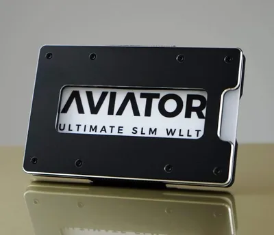 Produktbild von Aviator OBSIDIAN BLACK - MÜNZFACH & CARBON CLIP