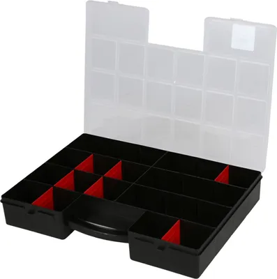 Image de Organiseur 22 compartiments Boîte de rangement Boîte d'assortiment Boîte de vis Boîte de tri