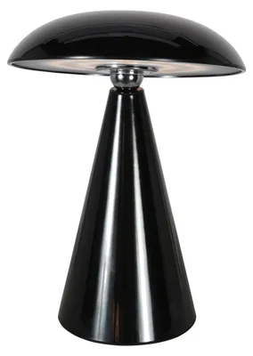 Image de Lampe de table - noir - Mush -  plastique métal - Ø 16cm - LED - 4856ZW - Anne Lighting