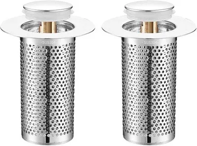 Produktbild von Edelstahl-Ausgussfilter mit Rückflussverriegelung, Balkon, Küche, Bad