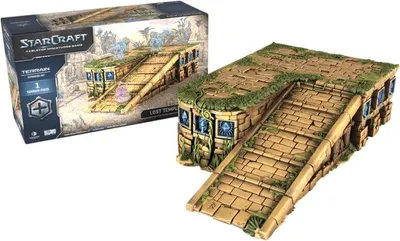 Produktbild von StarCraft Lost Temple Ramp Expansion Set - 3D-Terrain für Miniaturen