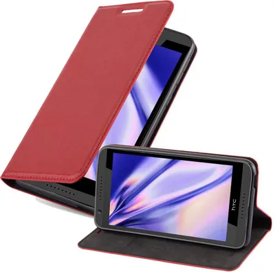 Obrázek produktu pro Cadorabo pouzdro pro HTC Desire 820 Protective Case in Red Kryt na mobilní telefon s magnetickým zavíráním