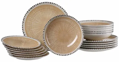 Produktbild von Ritzenhoff & Breker Natura Teller-Set 18-teilig - Creme