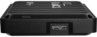 Produktbild von WD Black P10 Game Drive externe Festplatte 4 TB (mobile und robuste High-Perfomance-Festplatte, für Konsole und PC,  bis zu 125 Spiele speichern ) Schwarz