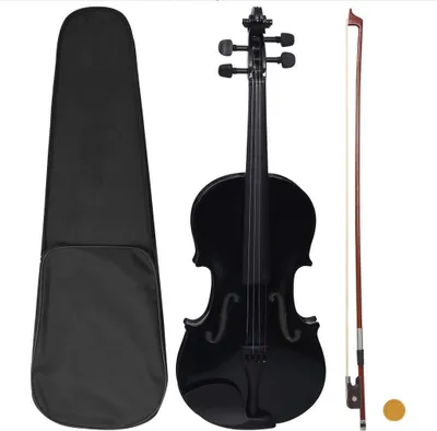 Produktbild von Möbel Violine Komplettset mit Bogen und Kinnhalter Helles Holz 4/4 - Violinen 70143