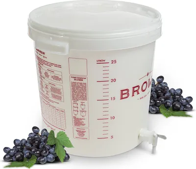 Obrázok produktu pre Fermentačná nádoba 25l na fermentáciu piva, vína
