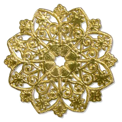 Produktbild von Kerzen Manschette, 8 Stück, Ø 5 cm, Gold