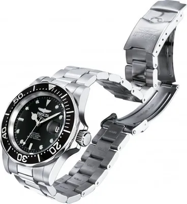 Produktbild von Invicta Pro Diver 8926 Herren Uhr - Automatisches Uhrwerk - Edelstahl mit Schwarzem Zifferblatt - 40 mm