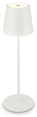 Immagine prodotto di Lampada da tavolo a LED con batteria ricaricabile, regolabile in altezza, IP44, bianca, RGB, per interni ed esterni