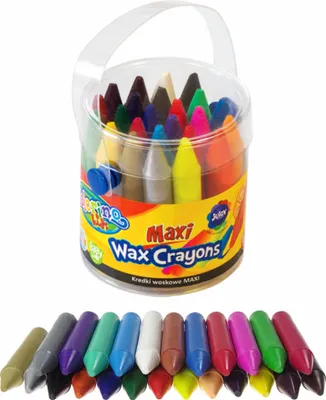 Zdjęcie produktu dla Kredki świecowe MAXI 24 szt Colorino