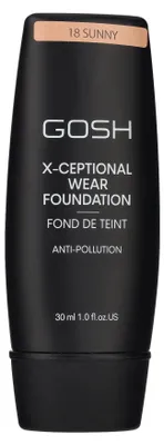 Produktbild von GOSH X-Ceptional Wear 18 Sunny, Tube, Creme, Jeder Hauttyp, Anti-Aging, Feuchtigkeitsspendend, Glättend, Alle Hauttöne, Natürlich/Natur