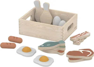 Image de Flexa Poisson Et Viande Beige Beige One Size