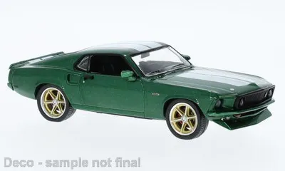 Produktbild von IXO 1:43 Ford Mustang Fastback - metallic-green - 1969