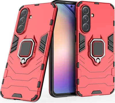 Produktbild von Hülle für Samsung Galaxy A56 Handyhülle Outdoor Schutzhülle Back Cover Bumper in Rot