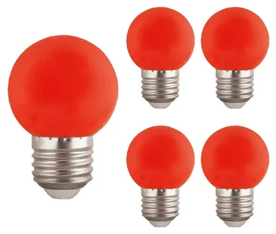 Produktbild von Vito Lighting E27 LED-Lampe P45 2W 120lm 1000K extra warmweiß 5 Stück