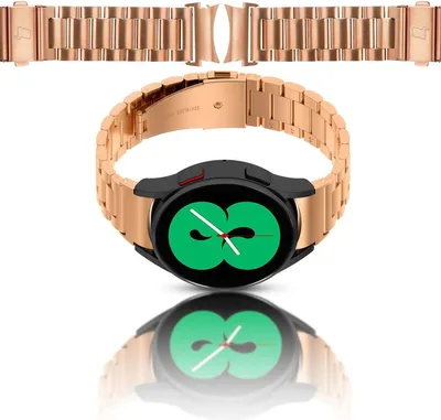Produktbild von Bizon Strap Watch Aura Samsung Galaxy Watch FE/7/6/6 Classic/5/5 Pro/4/4 Classic roségold