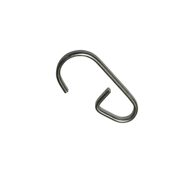 Produktbild von GARDINIA Gardinenhaken für Gardinenstangen mit Ø 12 mm, Durchschleuderhaken zum