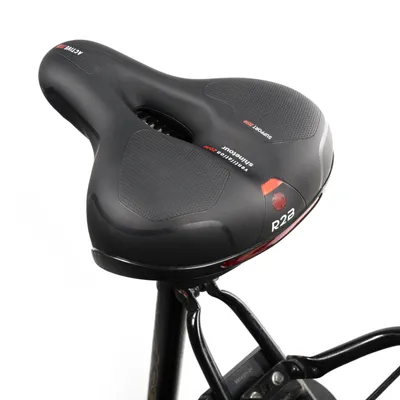 Productafbeelding van R2B Fietszadel Dames en Heren - Ergonomisch Gelzadel - Zwart